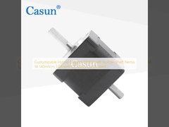 Moteur hybride pas à pas personnalisable avec arbre creux Nema 14 140mN.m 1.0A avec certification CE RoHS