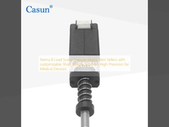 Moteurs pas à pas à vis mère Nema 8, meilleures ventes, avec longueur d'arbre personnalisable, 32 mN.m, haute précision pour dispositifs médicaux