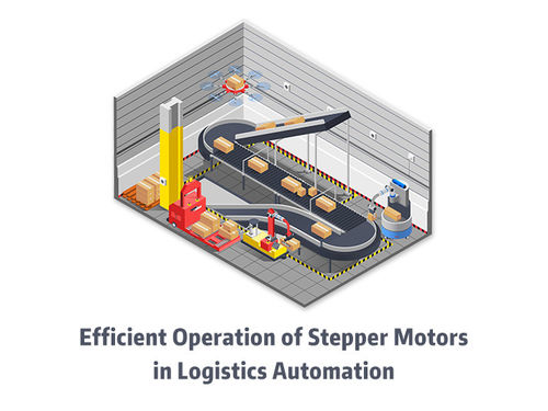 Les dernières nouvelles de société environ Fonctionnement efficace des moteurs pas à pas dans l'automatisation logistique.