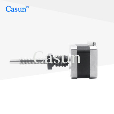 Bon prix Moteur pas à pas de la NEMA 17 du captif 34mm avec le moteur d'étape linéaire de la vis sans fin 42mm En ligne