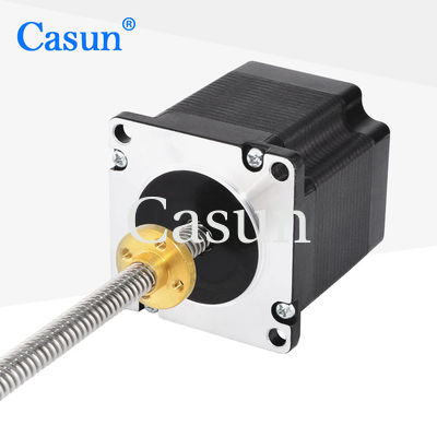 Bon prix 2.8A moteur pas à pas de la NEMA 23 avec le moteur pas à pas captif de vis sans fin 4 En ligne