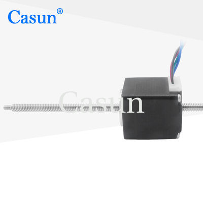 Bon prix 80mN.M Nema11 Non Captive Stepper Motor Through Screw Lead 8mm 0.8A 4.64V En ligne