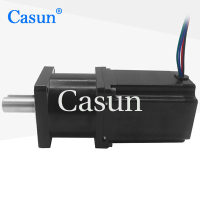 Bon prix NEMA 23 moteur pas à pas avec décélération planétaire 76 mm carrosserie ratio de réduction 5:1 En ligne