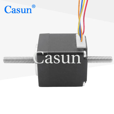 Bon prix 1.8 degré moteur à vis à plomb Mini hybride NEMA 11 moteur pas à pas non captif Tr5×4 En ligne