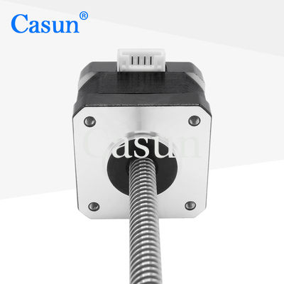 Bon prix Moteur pas à pas de la NEMA 17 de Tr8*8 280mN.M avec le moteur pas à pas de vis de boule de la vis sans fin 0.2kg En ligne