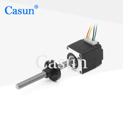 Bon prix Couleur noire Tr4x2 de moteur pas à pas hybride de vis sans fin de Casun Nema8 En ligne