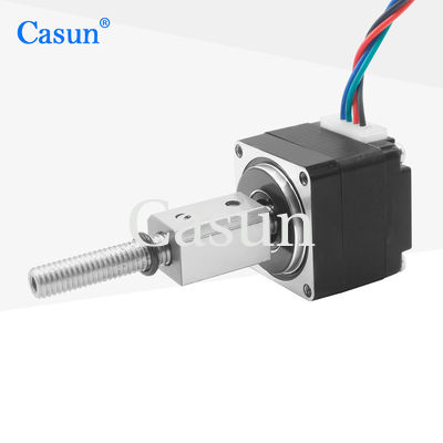 Bon prix NEMA 8 moteur pas à pas à vis à bille 0,5A corps de 25 mm pour système de vision En ligne