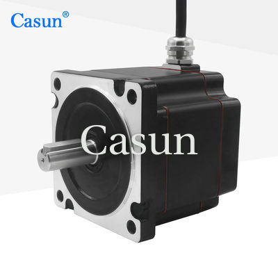 Bon prix 1.8 Moteur pas à pas imperméable NEMA 34 de niveau 2 de phase 76 mm Corps 5.2N.m En ligne