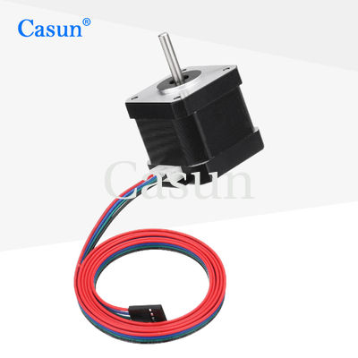 Fabrique NEMA 17 moteur pas à pas à deux phases 17HS15-1504S1 moteurs à courant continu avec CE ISO ROHS