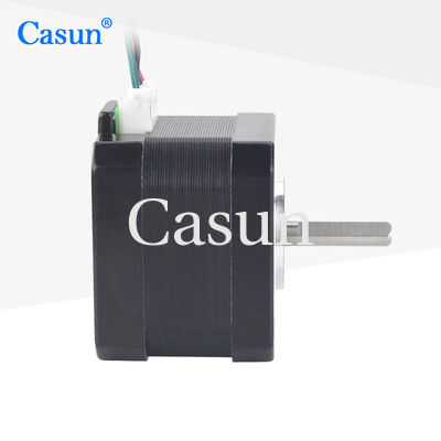 2 phases 1,8 degré DC moteur hybride pas à pas de 34 mm de longueur NEMA 17 contrôle précis