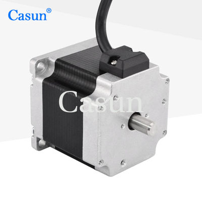 Bon prix NEMA 23 moteur pas à pas 54 mm corps 1.26N.m 2.8A double arbre pour CNC En ligne