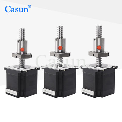 0.5Amp Nema 11 moteur pas à pas à vis à bille 32mN.M moteur pas à pas linéaire