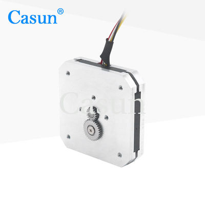 Bon prix 1.8 degré moteur à étape mince NEMA 17 moteur plat 100mN.m 42*42*14mm avec ISO CE ROHS En ligne