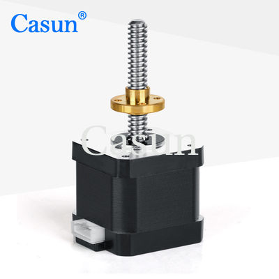 Bon prix Moteur pas à pas de la NEMA 17 linéaires de Casun 34mm avec la vis sans fin 42mm 6.4V 1.28A En ligne