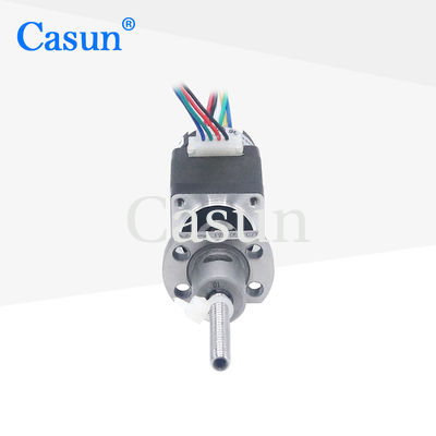 2 phase Nema 8 Bipolaire 1,8 degré moteur à vis à bille pas à pas 28 mm corps avec encodeur 14mN.m