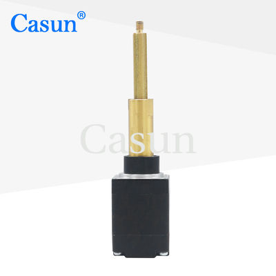 Bon prix Moteur pas à pas captif de haute qualité Casun 0,24A NEMA 8 moteur d'actionnement linéaire 0,5 kg moteur pas à pas pour appareil médical En ligne