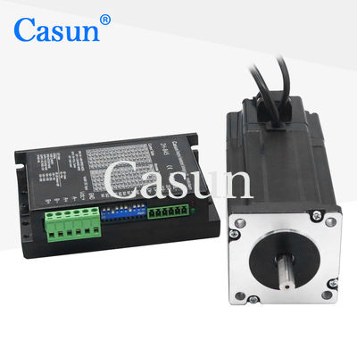Bon prix Axe de longueur du moteur pas à pas 4.1N.M 1.5kg 24mm de frein de la NEMA 24 En ligne