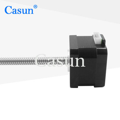 Bon prix Nema 17 Tr8*8 200 mm vis à plomb moteur linéaire électrique actionneur fil 12V 28N.cm En ligne