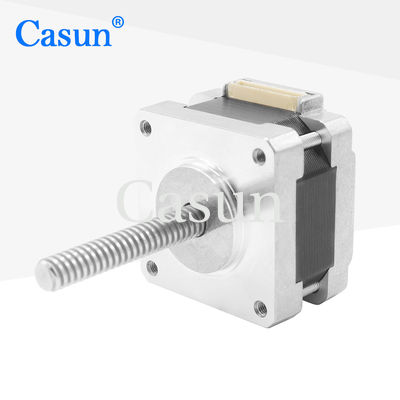 Bon prix moteur pas à pas de la NEMA 12V 16 de 25mm avec la phase captive du moteur pas à pas 4 de vis sans fin En ligne