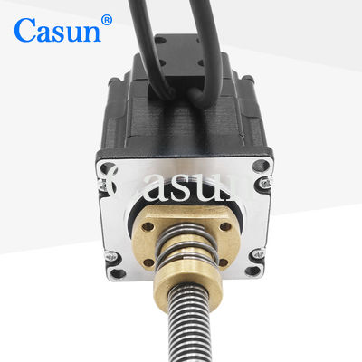 Bon prix 1,8 degrés 2 moteur pas à pas linéaire de la NEMA 23 de phase avec l'encodeur 57*57*45mm 0.9N.M 4 fils En ligne