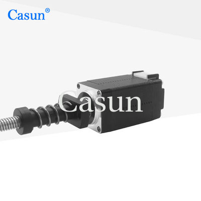 Bon prix NEMA 8 Moteur pas à pas à courant continu non captif 38 mm Corps Tr5×2 pour équipement de beauté En ligne