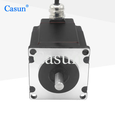Prix d'usine Nema 23 moteur hybride pas à pas 2N.m haute résistance 76mm corps 2.85V moteur Casun avec CE RoHS pour CNC