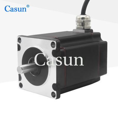 Bon prix Moteur pas à pas imperméable NEMA 23 57×57×76mm 2.0N.m 3.0A pour équipement extérieur En ligne