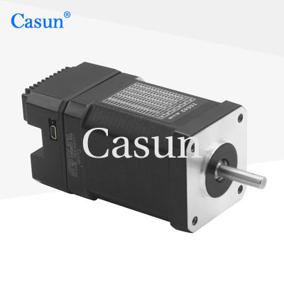 Bon prix Moteur pas à pas intégré Nema 17 Motor Encoder Driver Tout en une machine avec Modbus RS485 Type hybride de communication En ligne