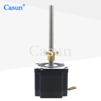 Bon prix Nema 34 moteur hybride pas à pas avec freinage 24V DC 4.5N.m Grand dur CE RoHS certifié par Casun Motor En ligne